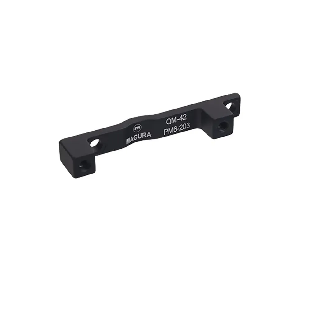 Adapter zacisku przedniego PM / PM MAGURA QM42 Disc 203 mm (+43 mm) czarny
