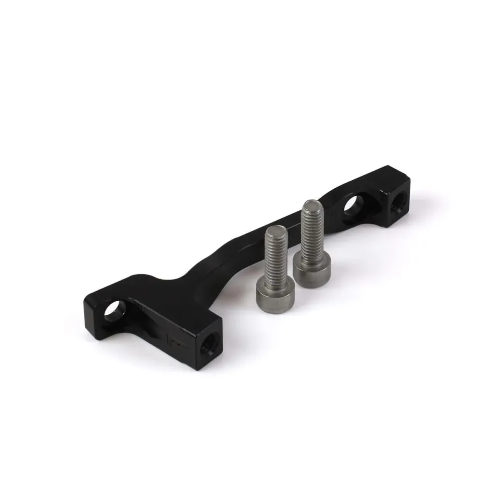 Adapter zacisku przedniego / tylnego PM / PM HOPE 180/200 mm (+20 mm) #HBML Czarny