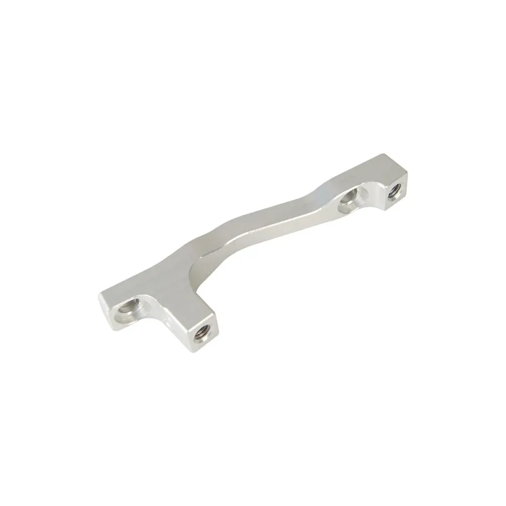 Adapter zacisku przedniego / tylnego PM / PM HOPE 220 mm (+17 mm) #HBMQ Srebrny