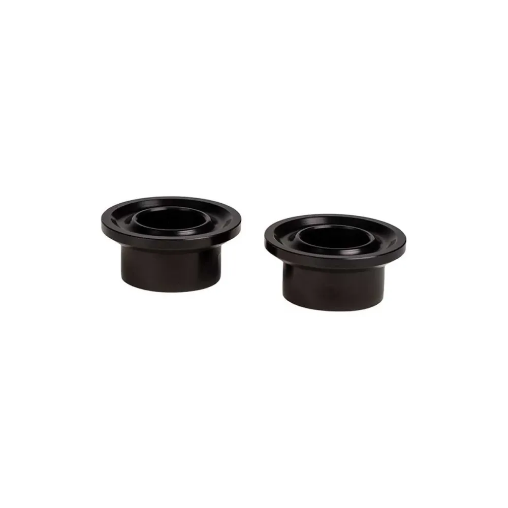 Adapter osi piasty przedniej CHRIS KING ISO AB 15x110mm Nakrętka momentu obrotowego czarna #PHB780B