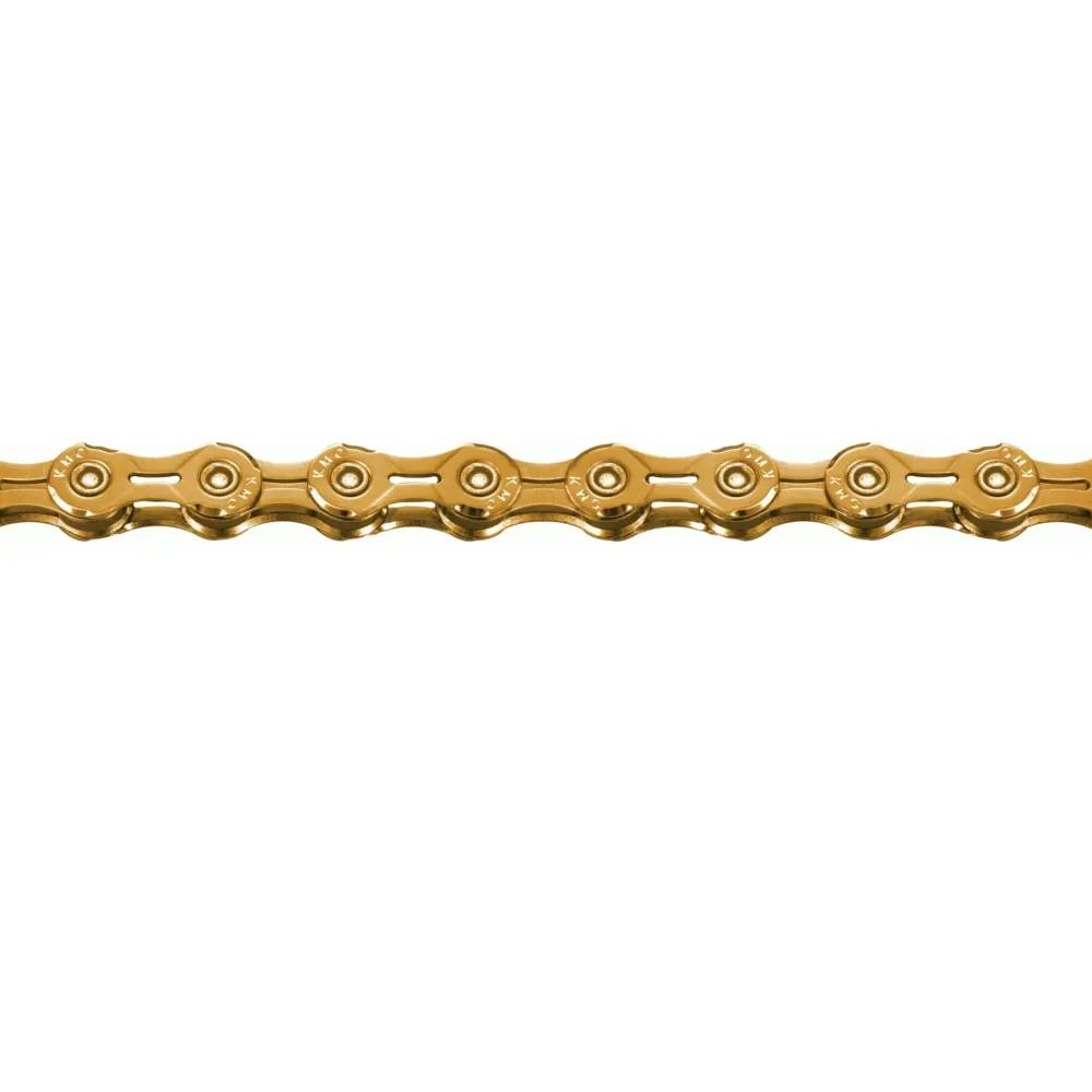 Łńcuch 11V KMC X11EL Ti-N Gold