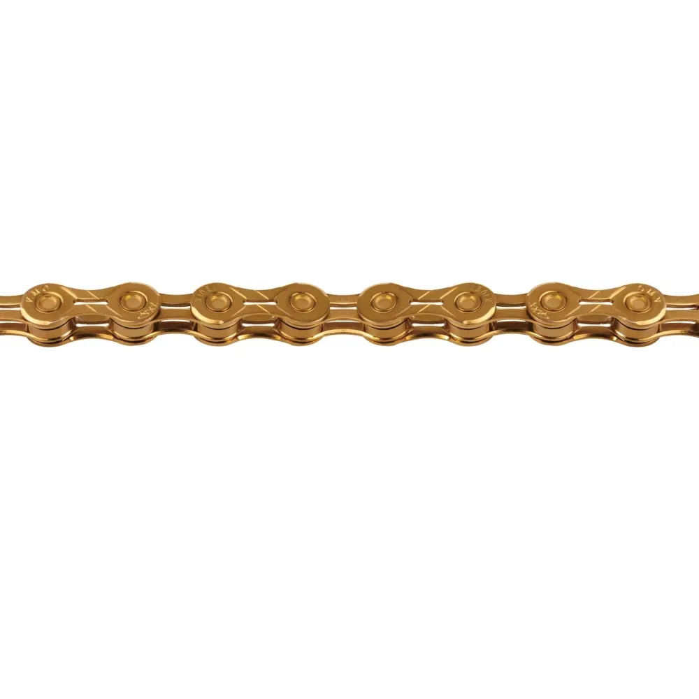 Łńcuch KMC X10EL Ti-N Gold 10V
