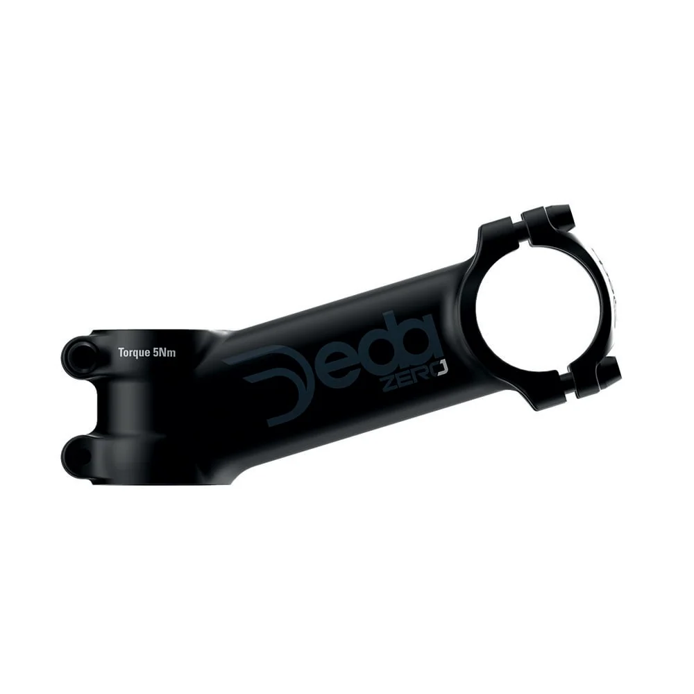 Mostek kierownicy ZERO 31,7mm x 90mm Kąt +17° Czarny DEDA-ELEMENTI