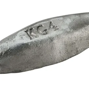 Magnesiumanod Typ 4 - 178*62*28, (260 mm), około 0,4 kg. AZ63-1.5VDC