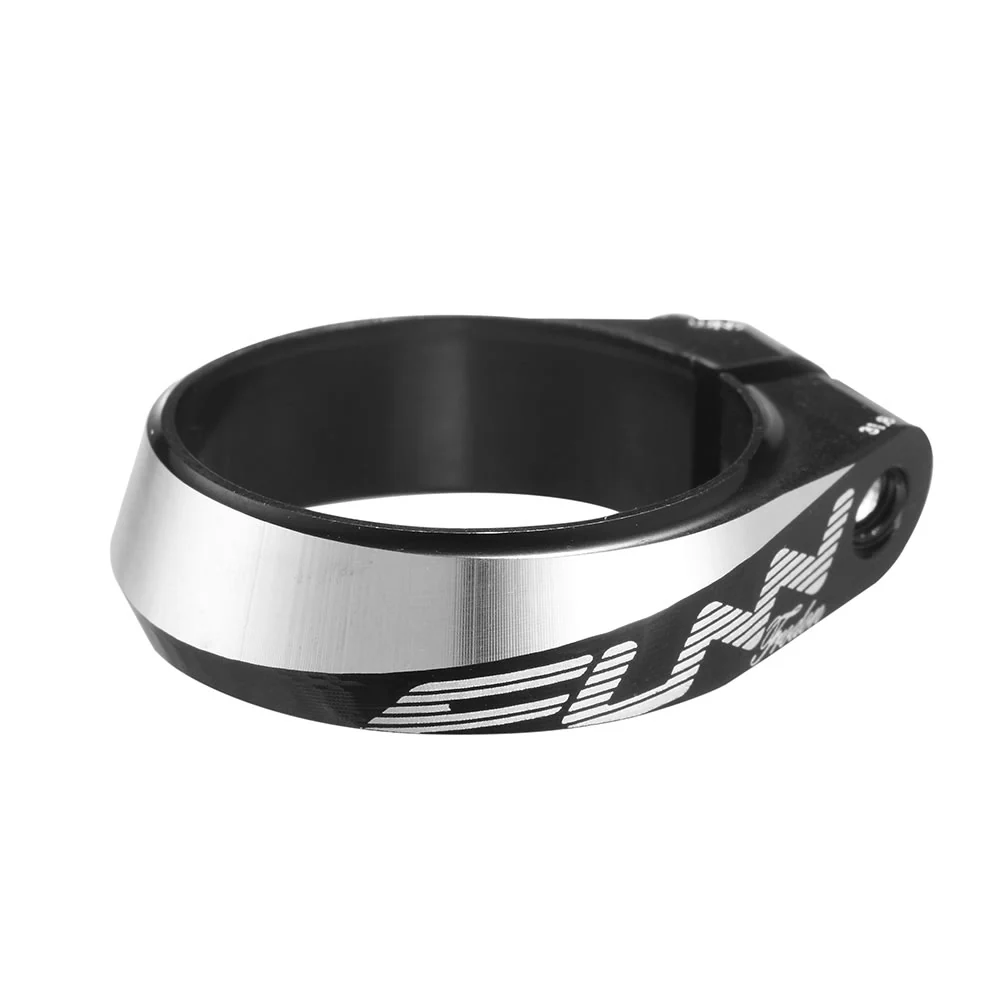 Obejma sztycy 31,8mm FRODON ze stopu 6061 CNC czarna FUNN