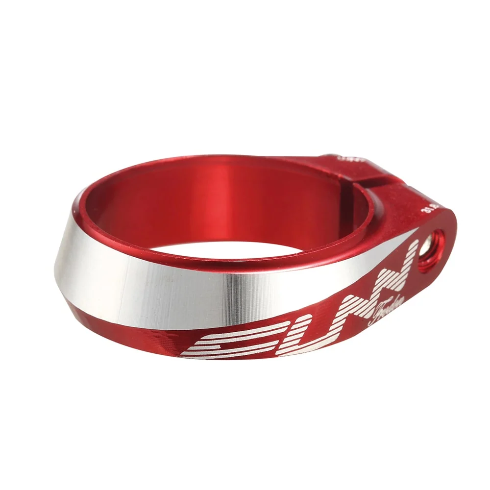 Obejma sztycy 34,9mm FRODON ze stopu 6061 CNC czerwona FUNN