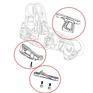 Zestaw osłony przerzutki SRAM GX T-Type Eagle AXS
