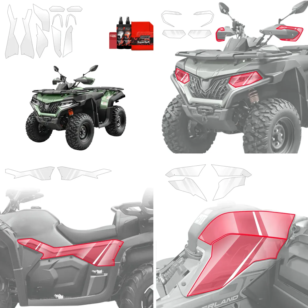 10w1 folia ochronna - CFMOTO CFORCE 625 (2020-2026)