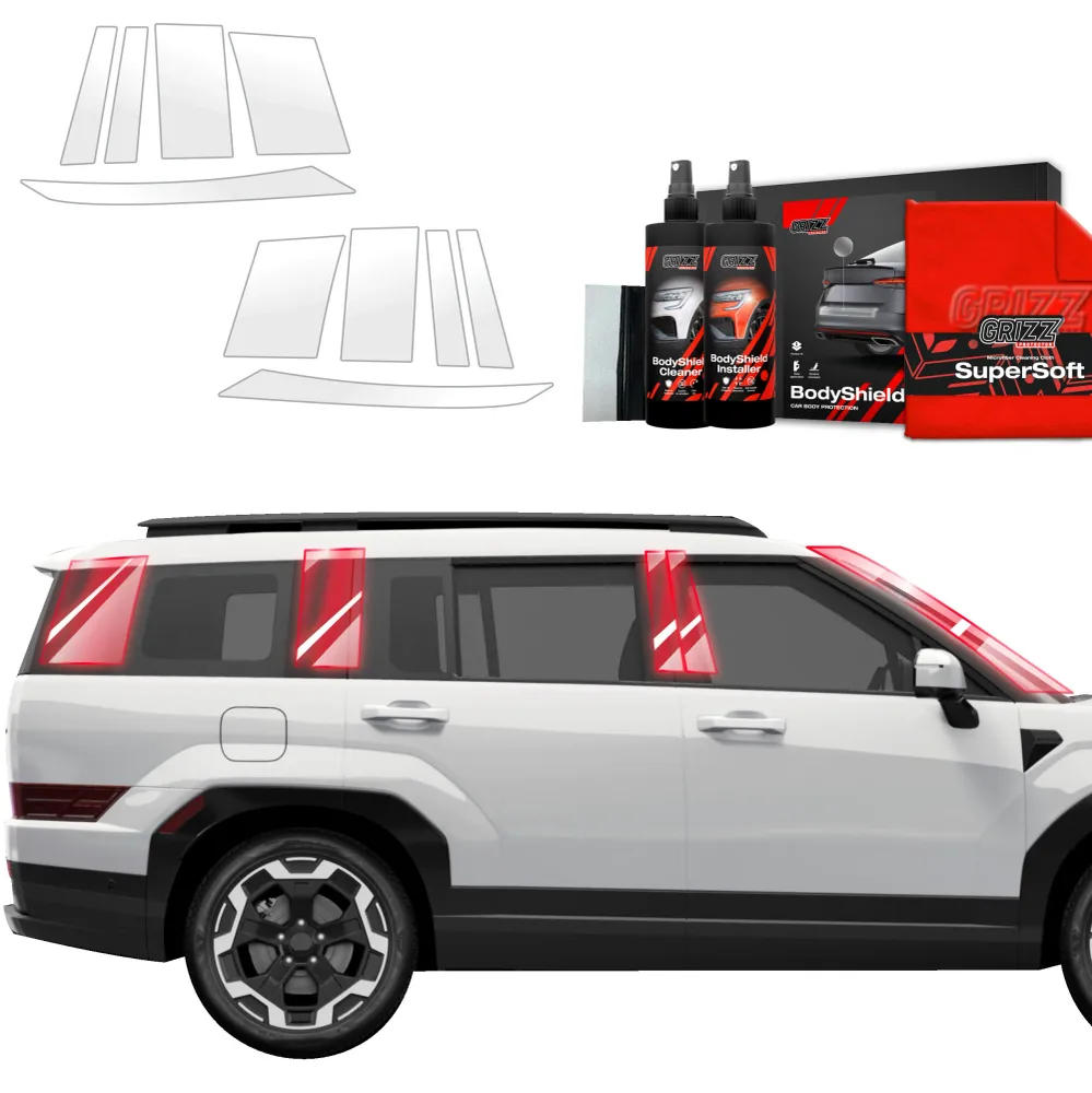 10w1 folia ochronna na słupki -B-C - Hyundai Santa Fe (2023-2026)