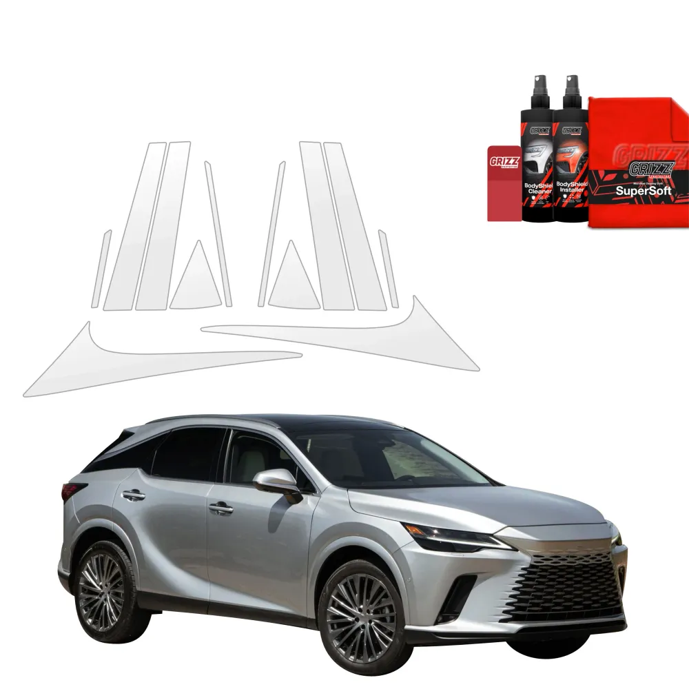 12w1 Folia ochronna na słupki -B-C - Lexus RX 350h (2022-2026)