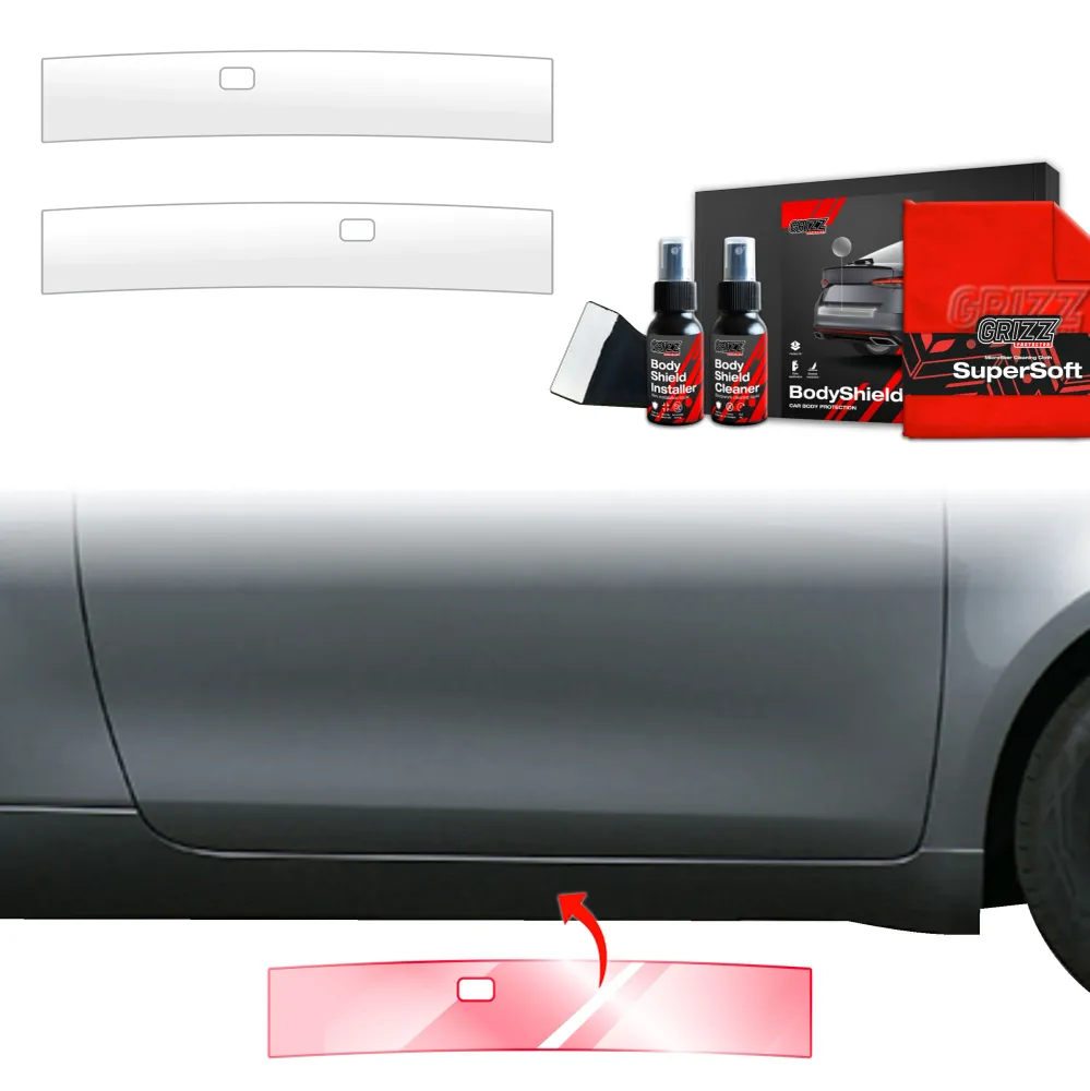 2w1 folia ochronna na progi - Fiat 500 (2016-2026)