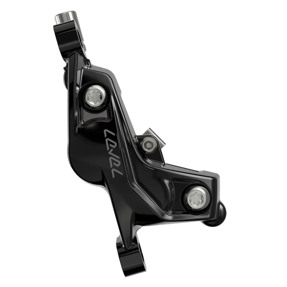 4-tłoczkowy hamulec tylny SRAM LEVEL SILVER STEALTH Czarny