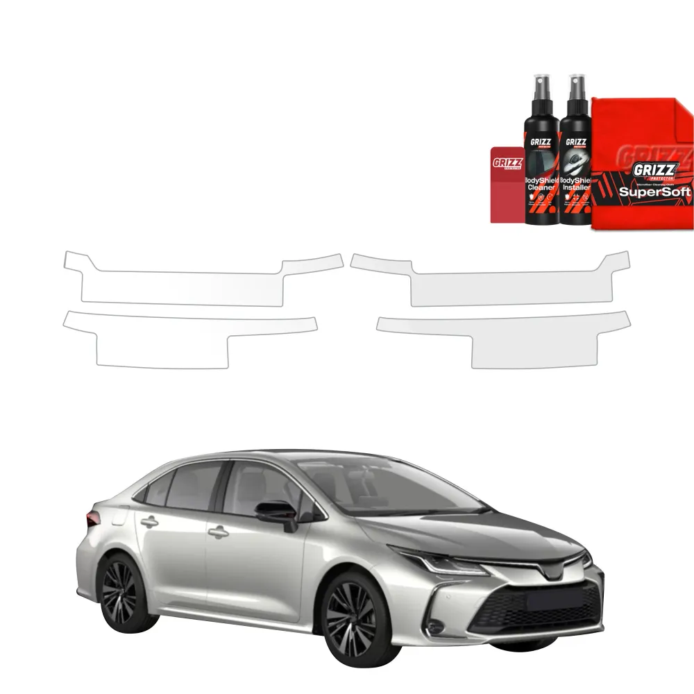 4w1 folia ochronna na progi - Toyota Corolla Sedan (2022-2026)