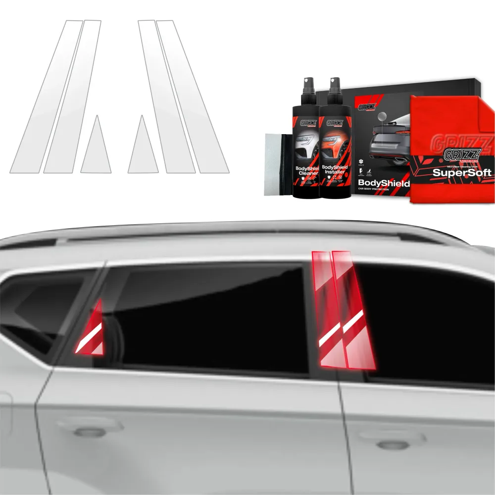 6w1 folia ochronna na słupki B-C - Seat Ateca (2020-2026)