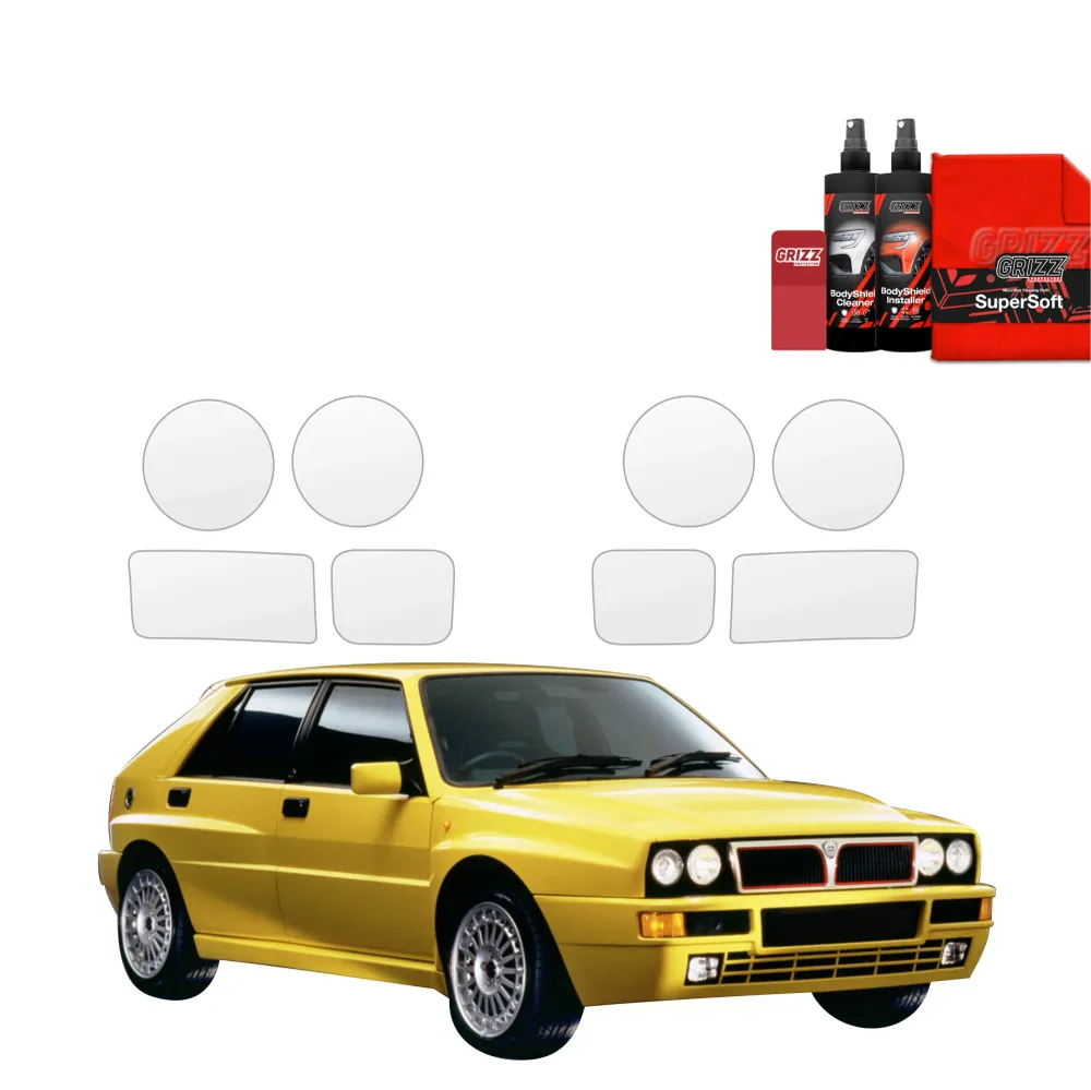 8w1 folia ochronna na reflektory - Lancia Delta Integrale (1992-1994)