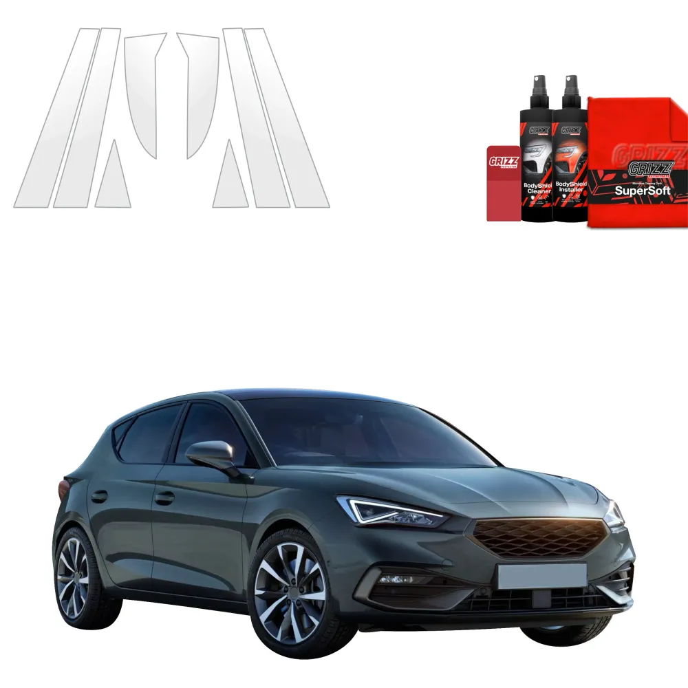 8w1 folia ochronna na słupki B-C - Seat Leon (2024-2026)