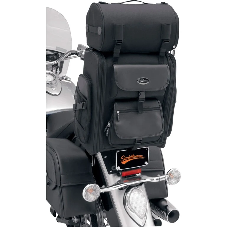 {{9ce01cfd1b224d3681149458b338e7e93}} Torba motocyklowa S2200E z możliwością powiększenia, montowana na oparciu