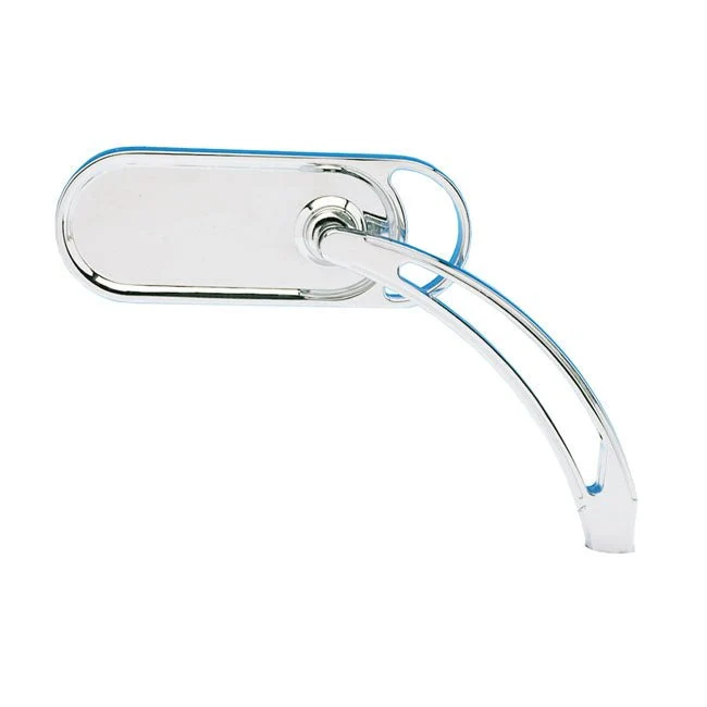 Arlen Ness Odlewane lusterko motocyklowe Sling-Shot Chrome