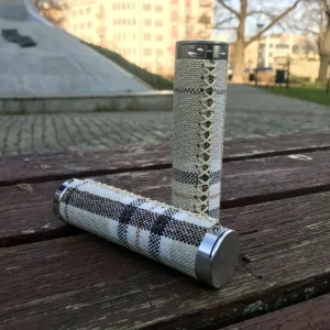 Gripy BRN - beżowa krata