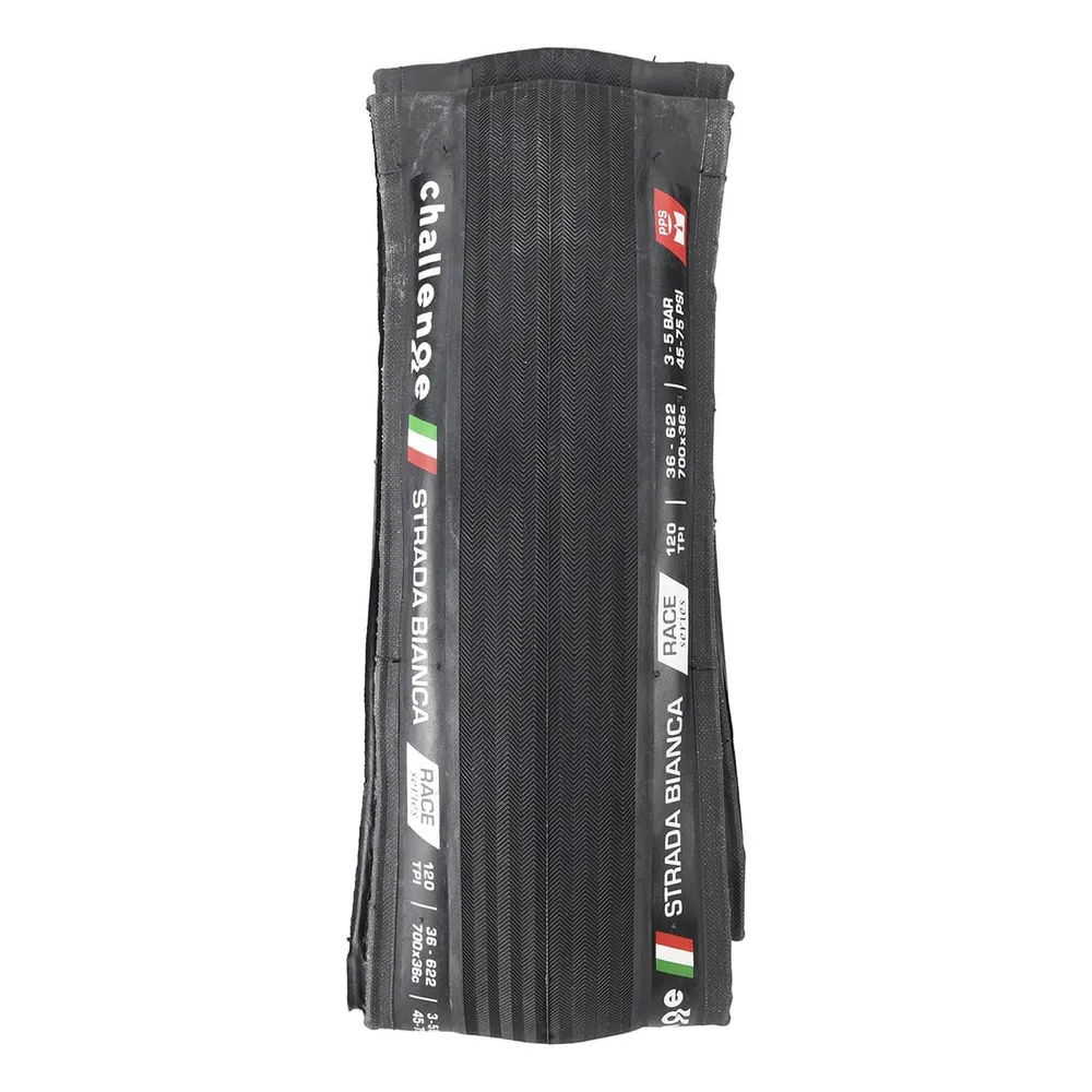 CHALLENGE STRADA BIANCA 700x36c opona dętkowa czarna