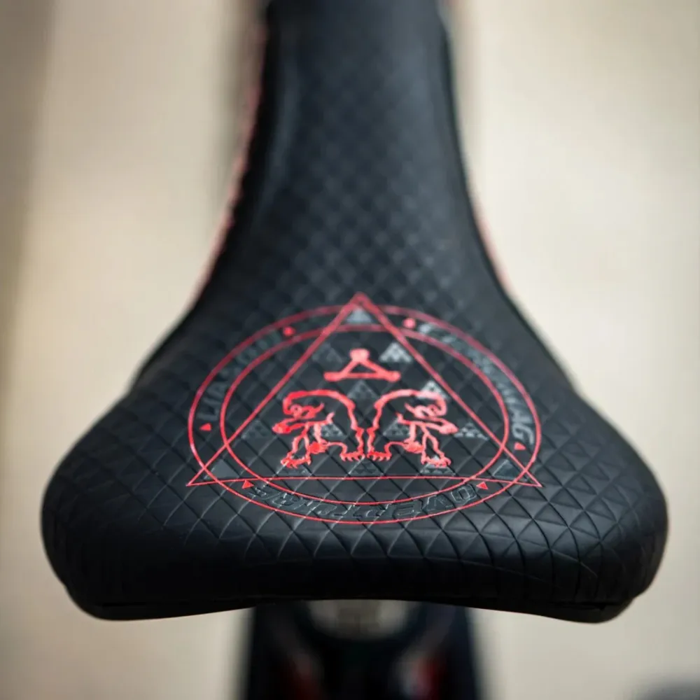 CHROMAG OVERTURE Rails CrMo Saddle Black/Red