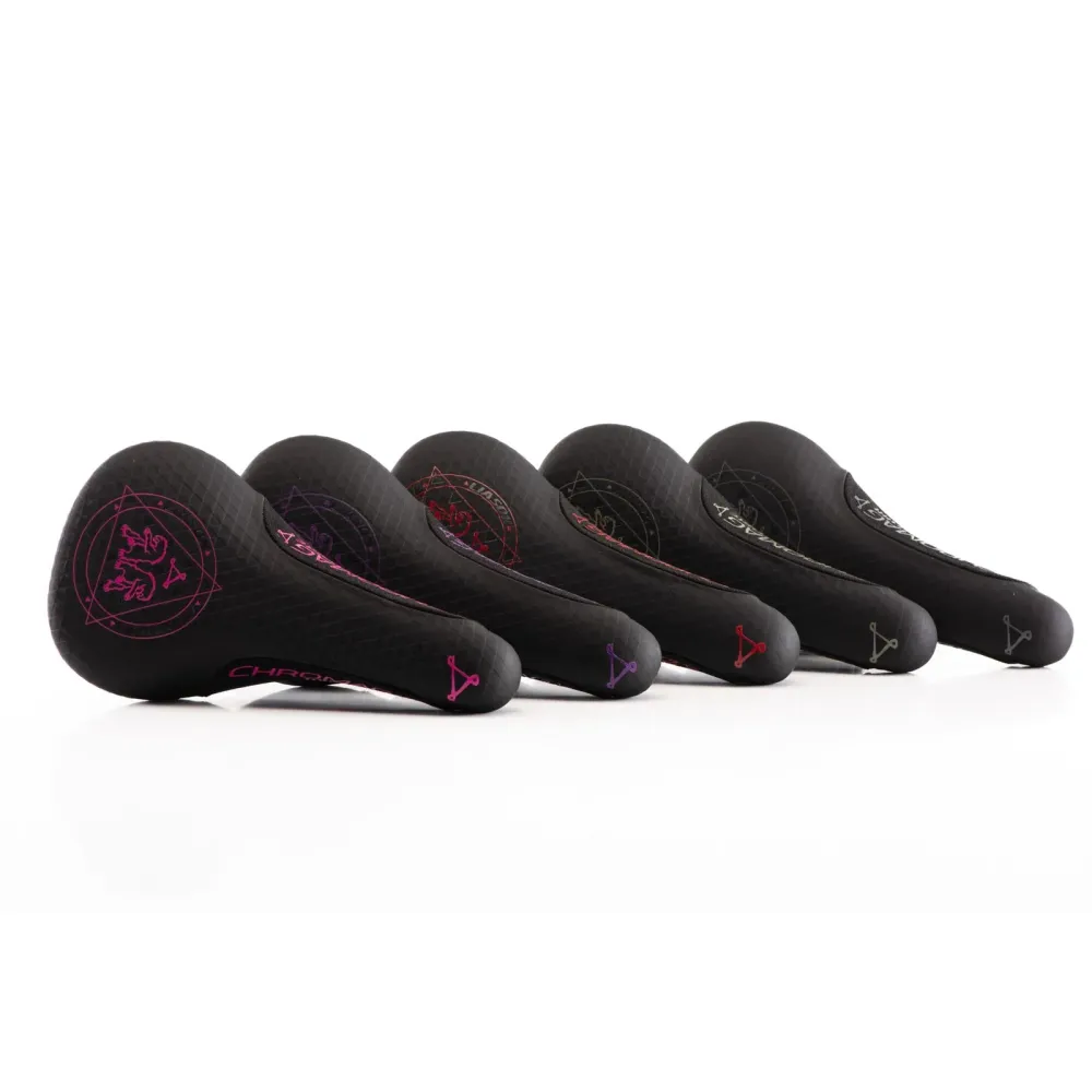 CHROMAG OVERTURE Rails CrMo Saddle Black/Red