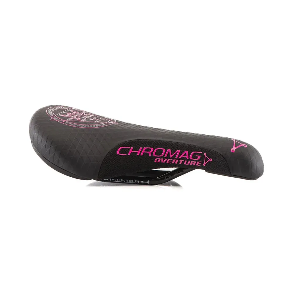 CHROMAG OVERTURE Rails Saddle CrMo Pink