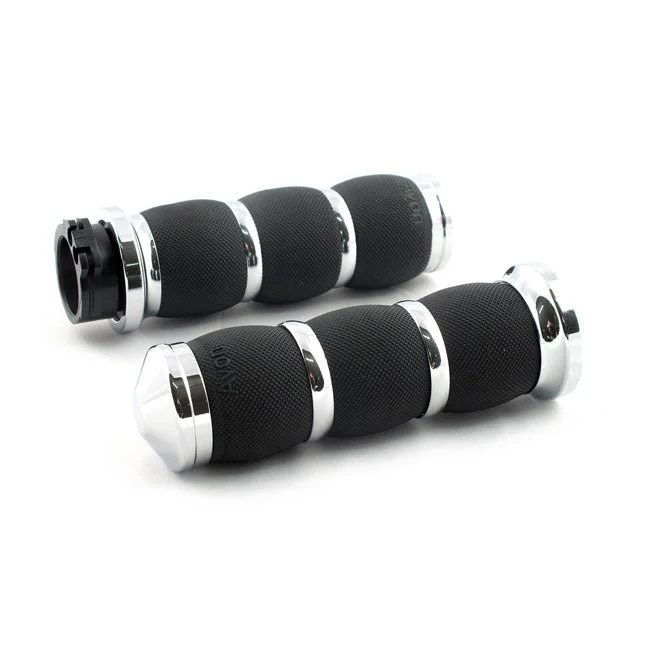 Chwyty Avon Air Cushioned Grips Chrome HD