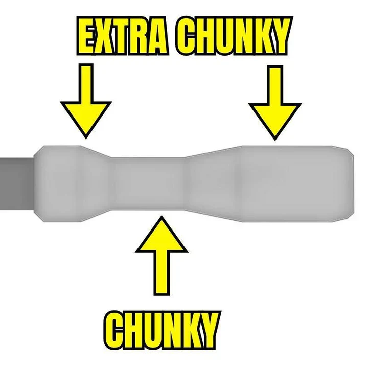 Chwyty ESI FIT XC (EXTRA CHUNKY/CHUNKY COMBO) 130 mm czarne