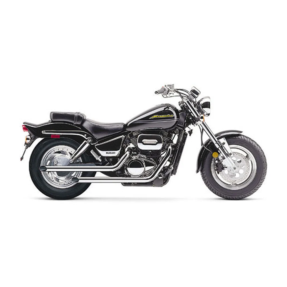 Cobra Chromowane tłumiki wsuwane Drag Pipe dla Suzuki