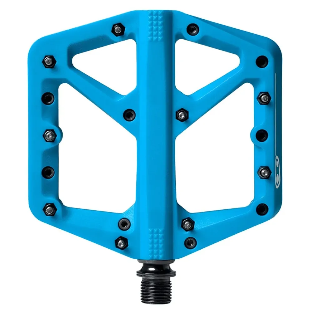 CRANKBROTHERS STAMP 1 Małe płaskie pedały Niebieski
