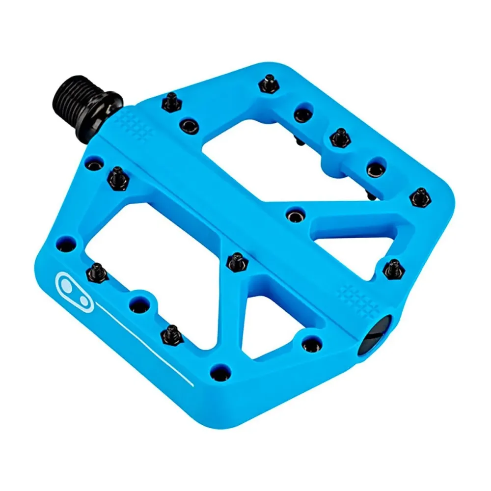CRANKBROTHERS STAMP 1 Małe płaskie pedały Niebieski