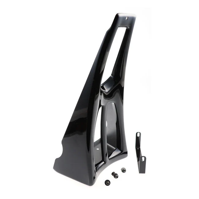 Cult-Werk Bug Spoiler Custom Gloss Black Touring 17-22
