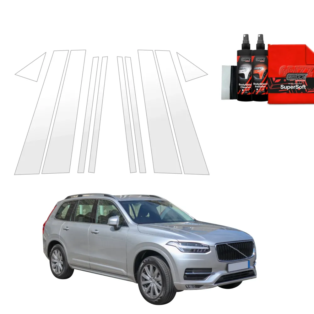 Folia ochronna 10w1 na słupki -B-C - Volvo XC90 (2014-2024)