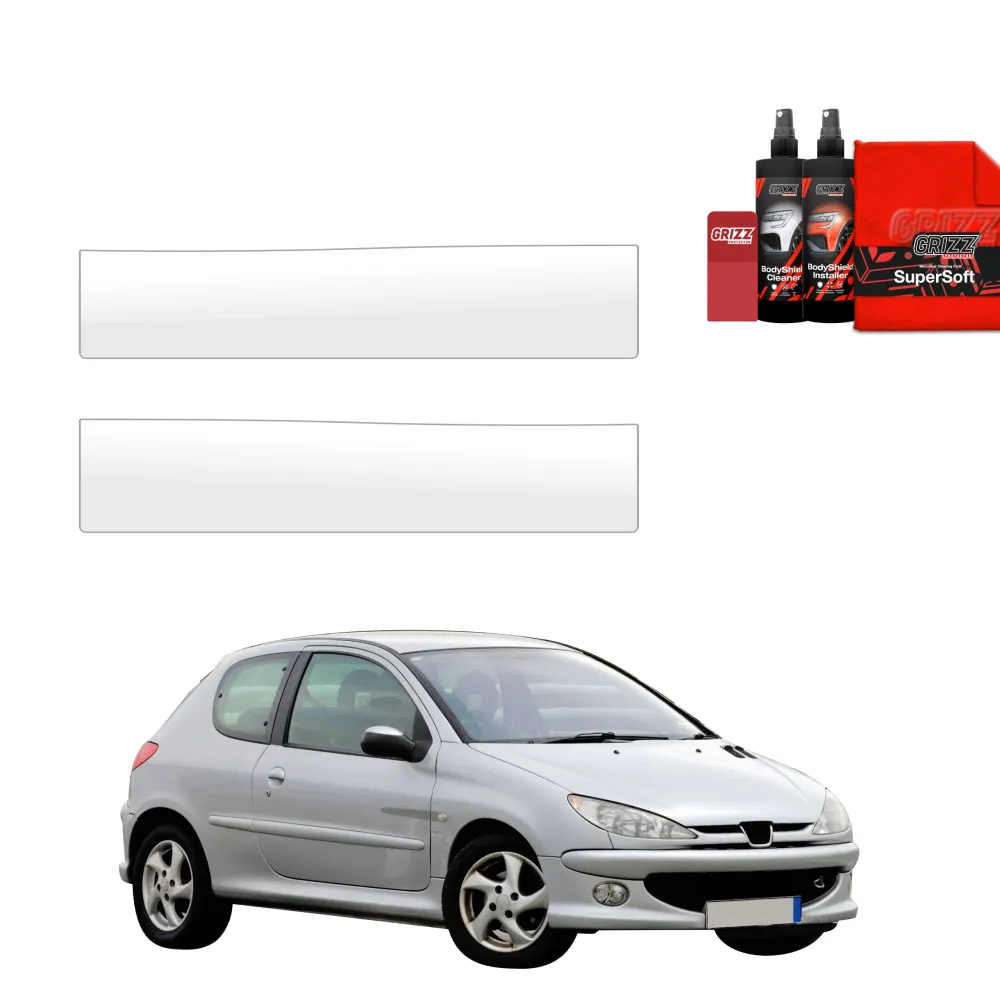 Folia ochronna 2w1 na progi - Peugeot 206 (1998-2009)