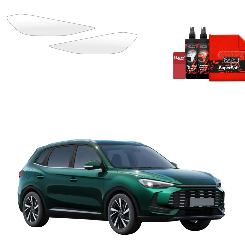 Folia ochronna 2w1 na reflektory - MG ZS Hybrid+ (2024-2026)