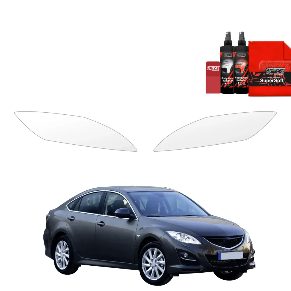 Folia ochronna 2w1 na reflektory - Mazda 6 2 Sedan 4D (2010-2013)