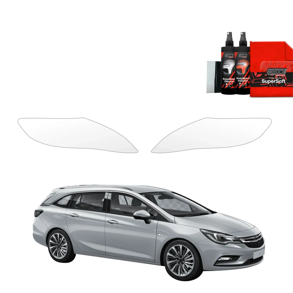 Folia ochronna 2w1 na reflektory - Opel Astra J Kombi 5D (2012-2015)