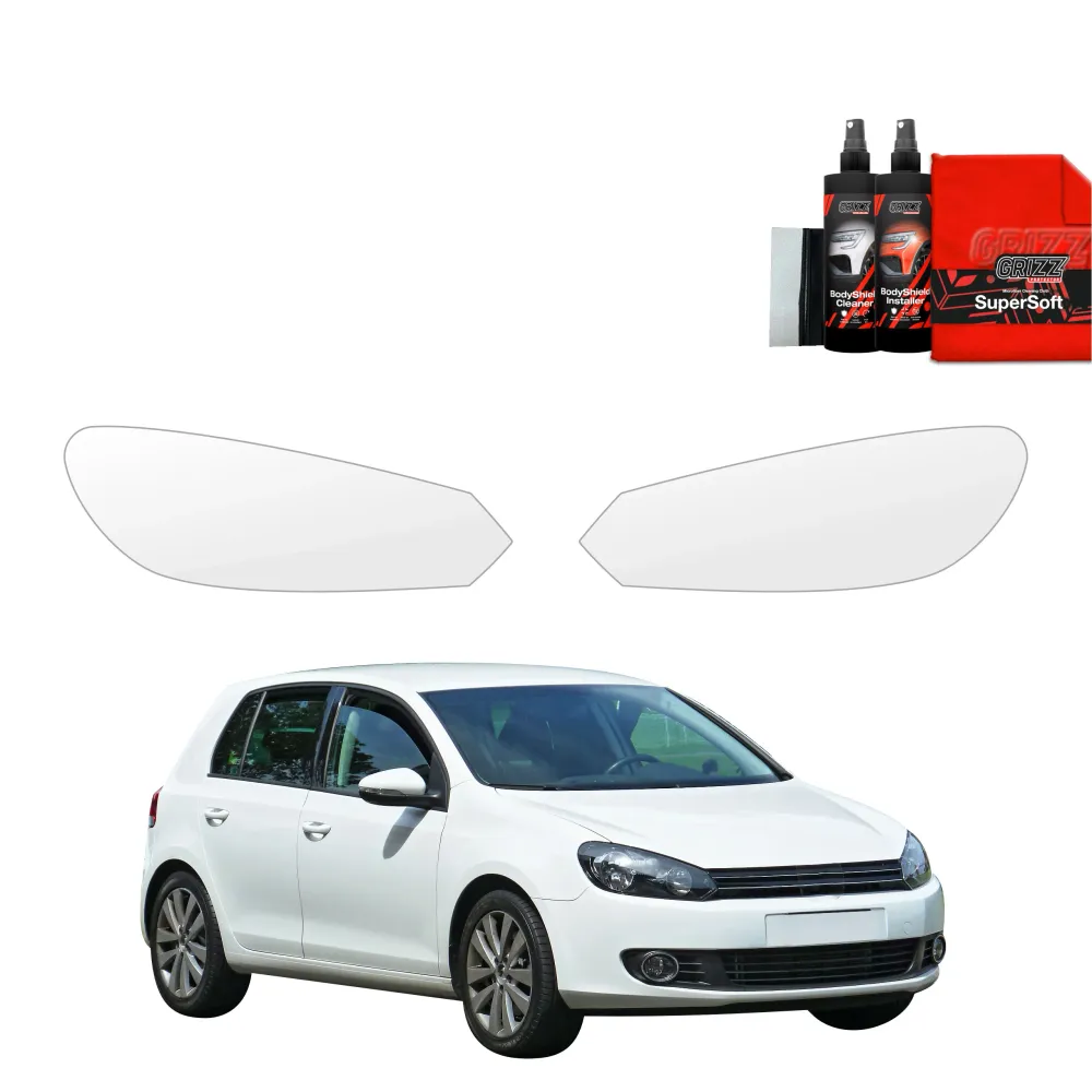 Folia ochronna 2w1 na reflektory - Volkswagen Golf 6 Hatchback 5D (2008-2013)