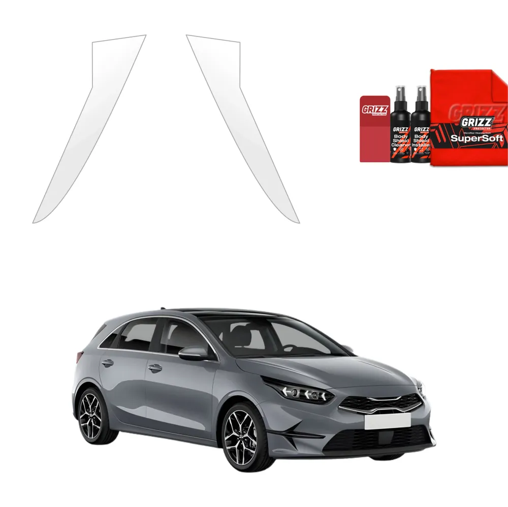 Folia ochronna 2w1 na słupek B-C - Kia Ceed Hatchback (2021-2025)