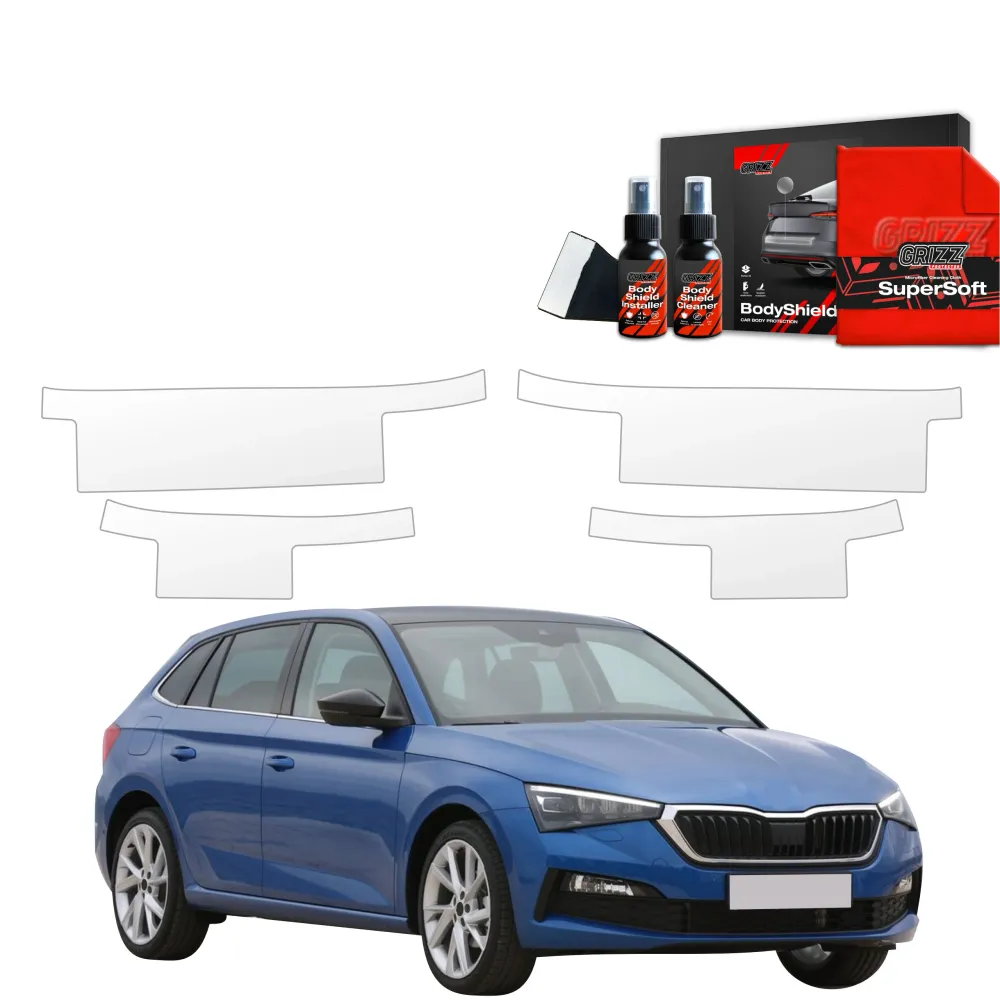 Folia ochronna 4w1 na progi - Skoda Scala (2019-2023)