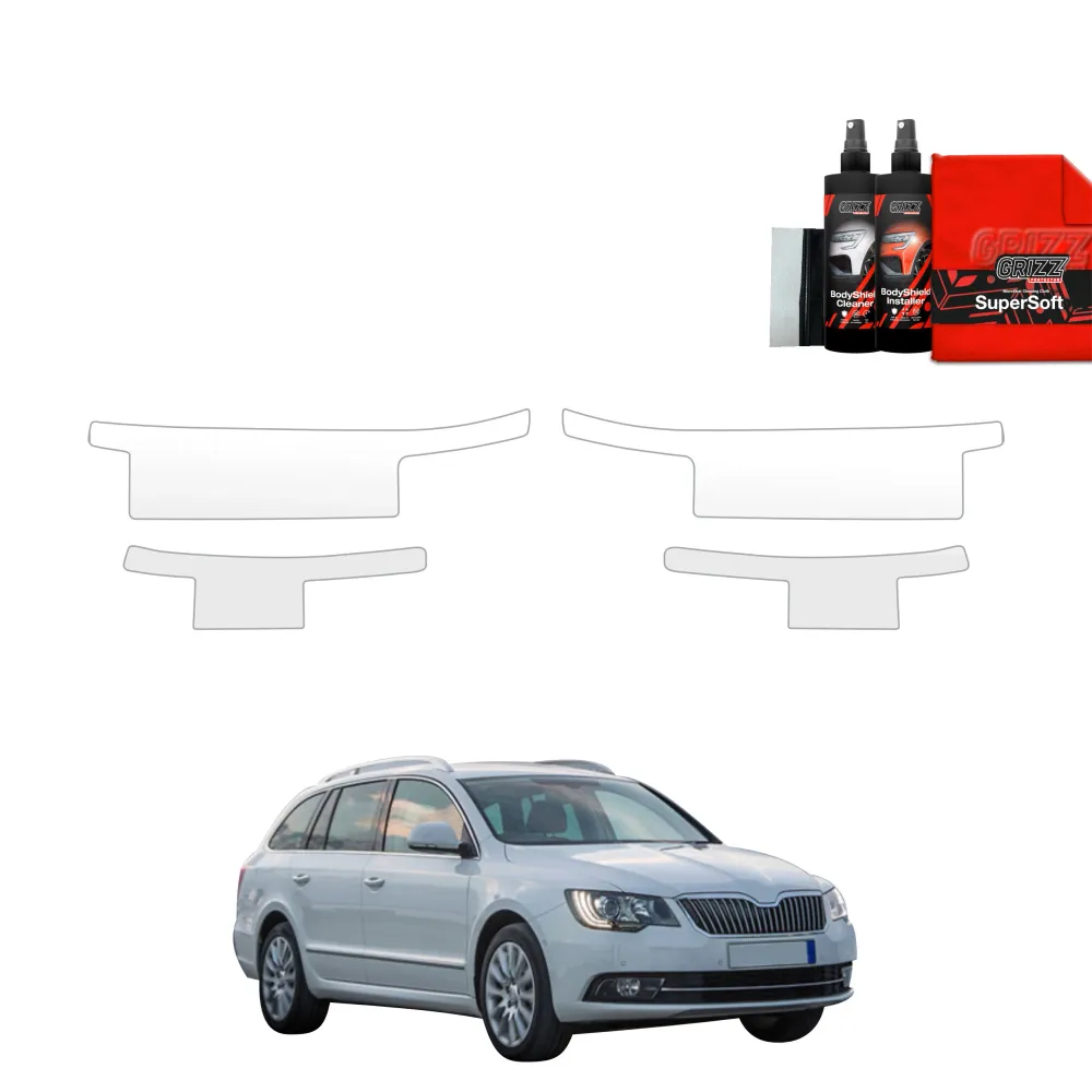 Folia ochronna 4w1 na progi - Skoda Superb 2 Kombi Facelifting (2013-2015)