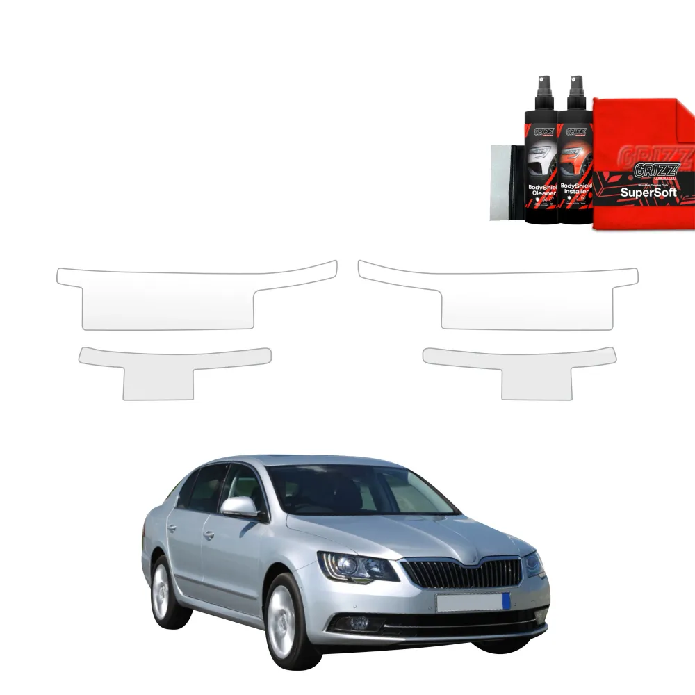 Folia ochronna 4w1 na progi - Skoda Superb 2 Facelifting (2013-2015)