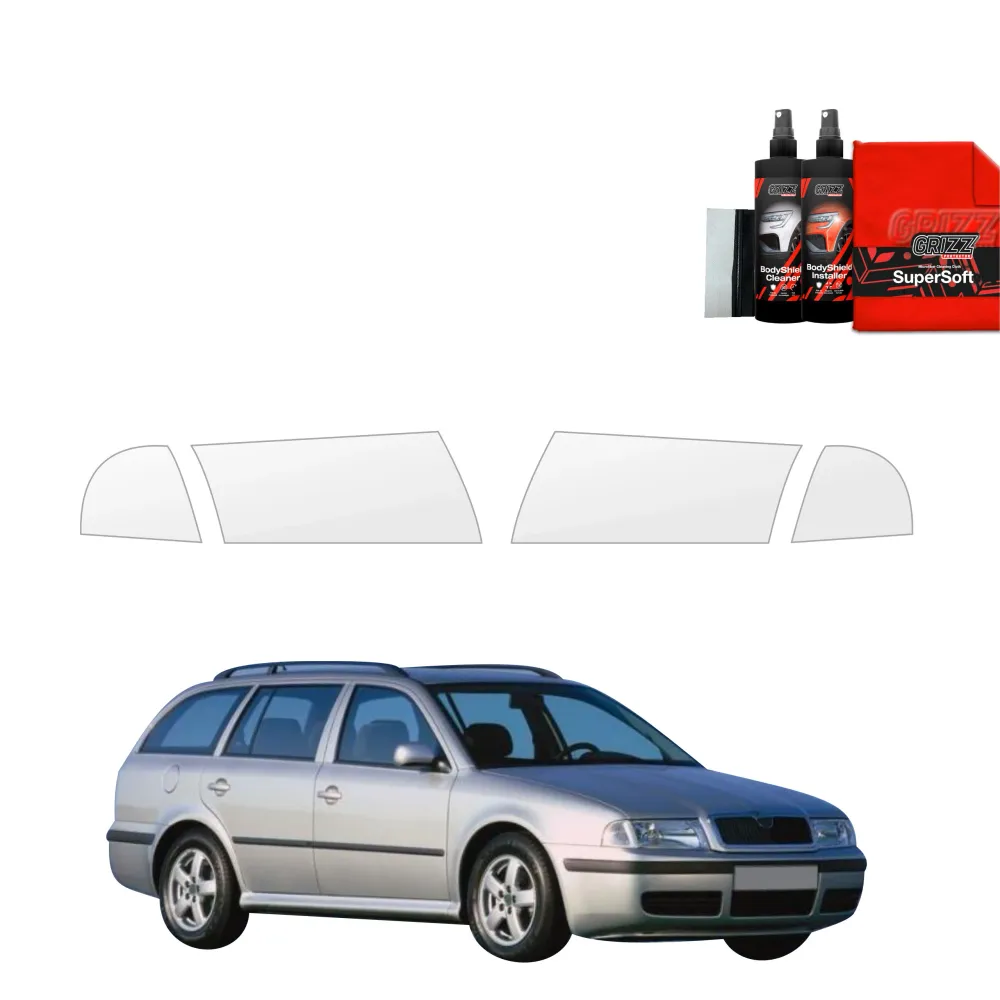 Folia ochronna 4w1 na reflektory - Skoda Octavia Kombi (1996-2010)
