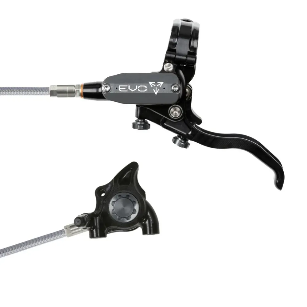 Hamulec przedni HOPE TECH 4 EVO X2 FM Aviation czarny/dymny