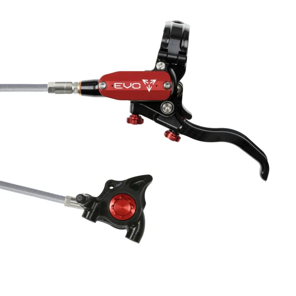 Hamulec przedni HOPE TECH 4 EVO X2 FM Aviation czarny/czerwony
