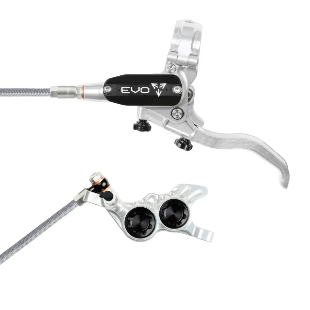 Hamulec przedni HOPE TECH 4 EVO GR4 Aviation Silver/Black