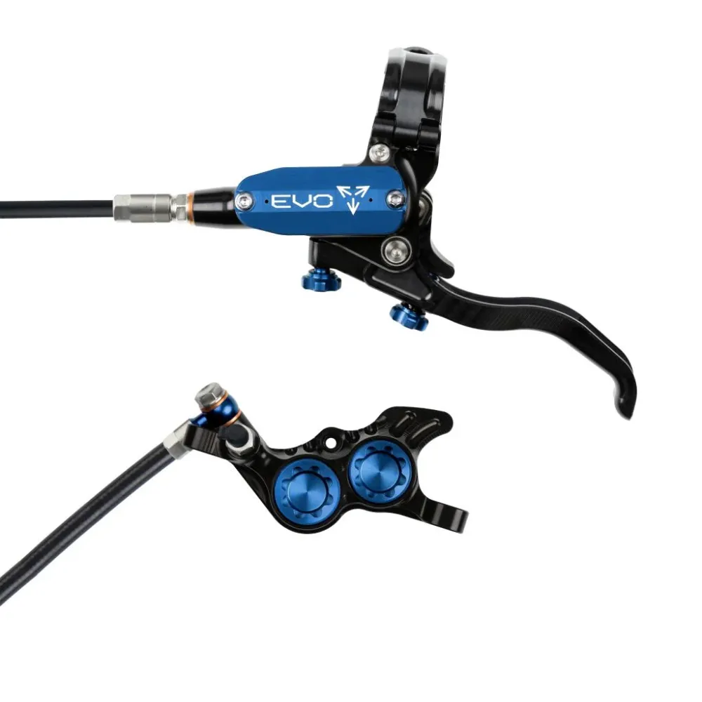 Hamulec przedni HOPE TECH 4 EVO GR4 czarny/niebieski