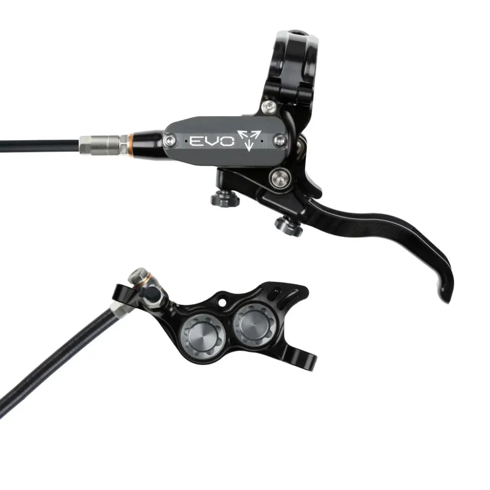 Hamulec przedni HOPE TECH 4 EVO TR4 czarny/dymny
