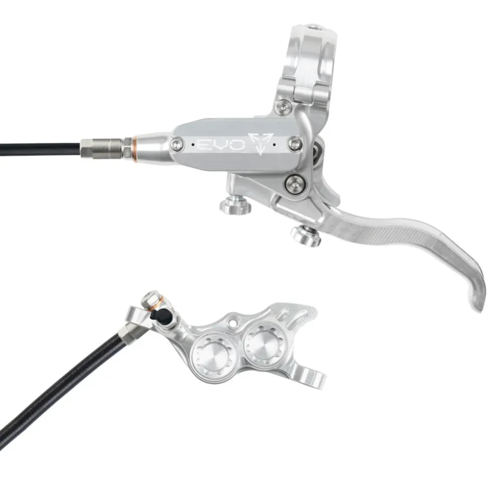 Hamulec przedni HOPE TECH 4 EVO TR4 srebrny